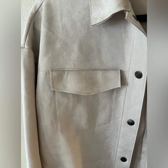 Neutral Fall Shacket - Picture 2 of 5